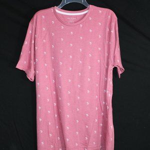 Cactus Man Pink Palm Tree Shirt